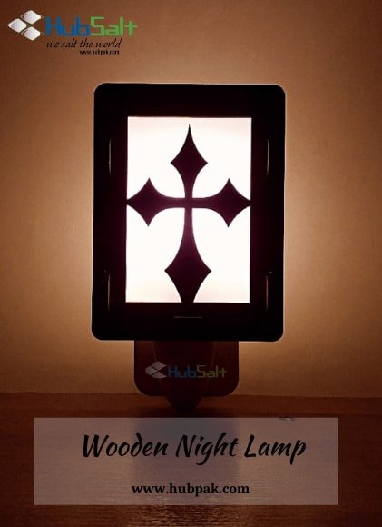 cross night lamp