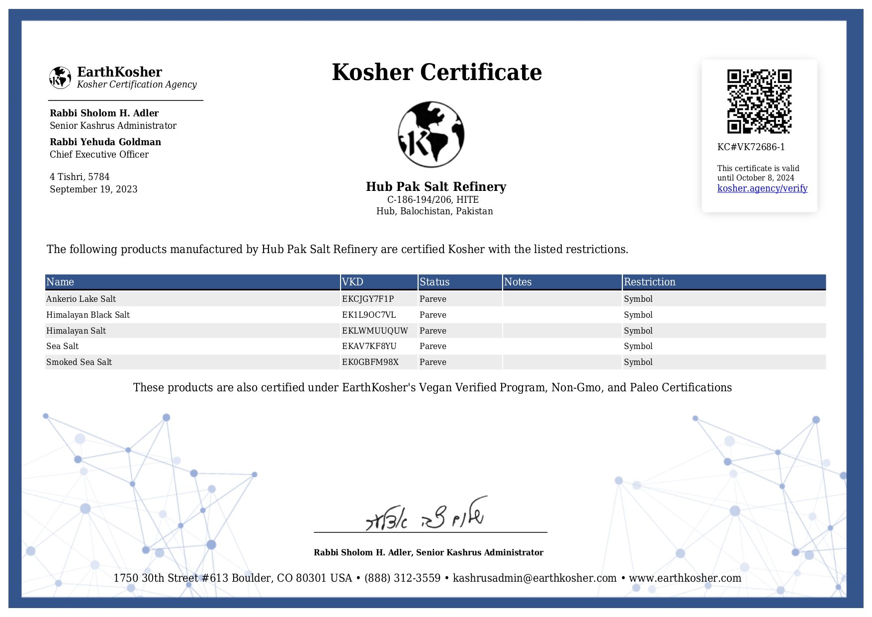 KOSHER CERTIFICATE_page-0001
